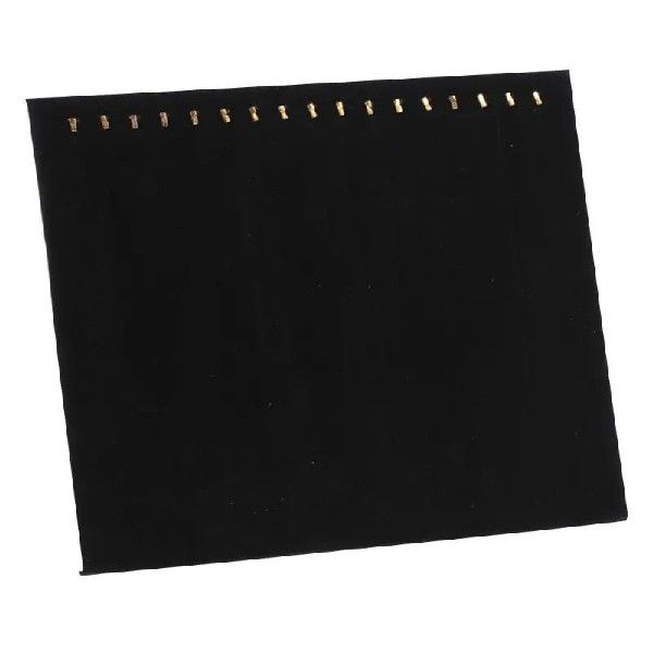 50JB Black 17 Hook Necklace Jewelry Tray Display (17 Hook-Ta
