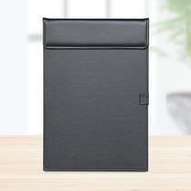 Fashion Business Leather a4 Folder Board Office Conference Clip Information Writing Pad Student Writing Board Clip Customize