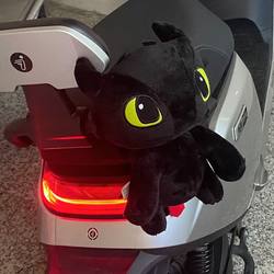【4439 People Have Collected It】Toothless Nine Decorative Item, Eye-Catching Electric Vehicle Pendant, Motorcycle Doll