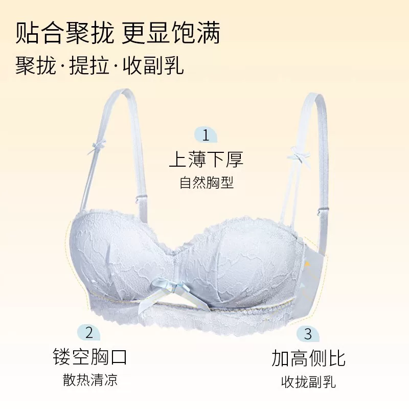 lace underwear, small push up bra, wireless bra