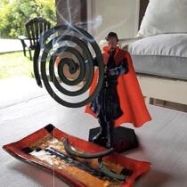 Bizarre Doctor Mosquito Incense Rack Pan Summer Creative Pendulum of Iron Man Handheld Mosquito Repellent Incense Shelf Fun