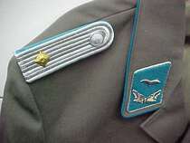 East German Democratic German Army uniforms are often served by the Air Force Warrant Officer