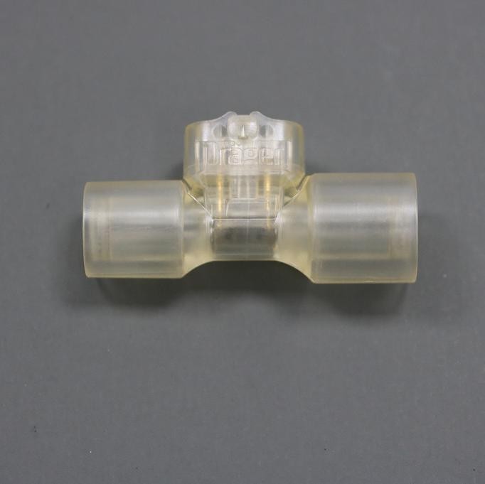 德尔格原装新生儿ISO直型流量传感器底座插座适配器 REF 8411130