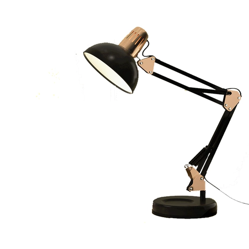 Обучающая настольная лампа для школьников, рабочое светодиодное чтение для рабочего стола для кровати, защита глаз, подходит для студента, в американском стиле