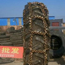 Tractor-specific high-strength steel anti-skid chain tic-tac-toe chain high flower flat flower tire 2023 new thickened and thickened chain