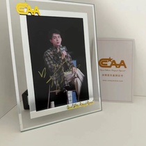 Wu Lei autographed photo with CSA certified photo frame official fidelity support peripheral collection