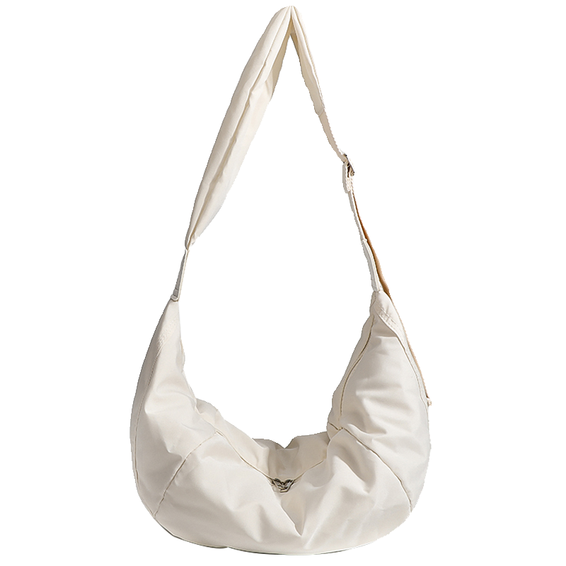 Nylon capacious shoulder bag, Japanese and Korean