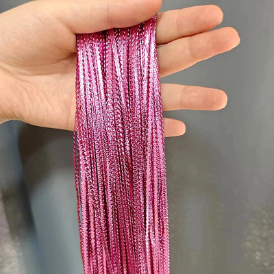 Kids Sweet Cool Silver Headband Hair Rope Elementary School Student Jazz Hip Hop Dreadlocks Headband Girl Ribbon Performance Headdress — 8