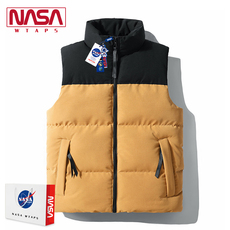 Жилеты nasa wtaps旗舰店冬季棉马甲男女潮牌宽松保暖坎肩马夹情侣款棉服