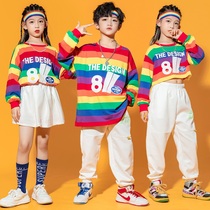 Childrens Street Dance Apparel Primary School Games Performance Suit Kindergarten Activities Cheerleading Dance Performance Wear