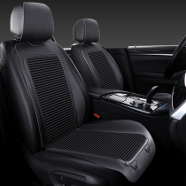 Car Cushion Four Seasons Universal Saddle Cushion Half Bag Wellness Buckwheat Linen Single Seat Breathable Upscale Light Lavish Seat Cushion