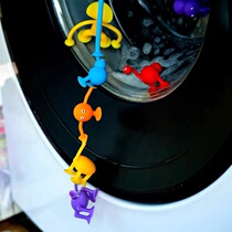 Suction suction cup Letoy flying dart suction cup adhesive suction cup soft building block suction power rod kindergarten teaching)