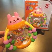 Obe Baby Wisdom Toy Grindle Dental Gum Hand Shaking Bell Infant Early Education 0-12 Months 1 Year Old Practice