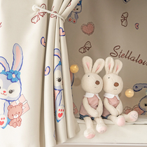 Thickened Shading Bed Curtain Student Dorm Room Bunk Bed Women Mosquito Net Integrated Sleeping Room Curtain girl shading cloth curtain