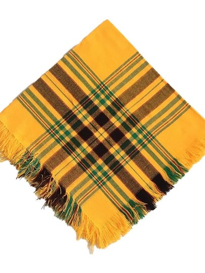 Village-Style Headscarf for Middle-Aged and Elderly Women, Autumn and Winter Knitted Large Floral Cloth Square Scarf, Rural Warm Internet-Famous Scarf