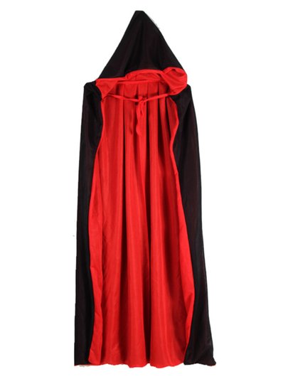 Halloween Cape Cosplay with Hat, Suitable for Adults and Children, Decorative Shawl Cloak Wizard