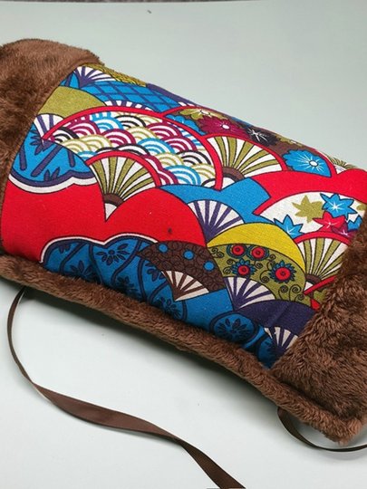 Elderly Warm Arm Sleeves, Grandma's Hand Warmers, Thickened and Fleece-Lined, Faux Rabbit Fur, Winter Retro Cold-Proof, Gift for Mom or Female