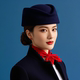 High-End Etiquette Stewardess Hat, British Retro Fashion Stage Performance Decorative Accessory, Women's Woolen Hat, High-End Waiter Hat
