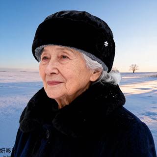 80-Year-Old Elderly People's Warm Hat, Middle-Aged and Elderly Mother's Hat, 2026 New Style Cold-Proof Grandma's Winter Thickened Head-Covering Hat