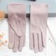 Thin Gloves for Women, Black, Breathable for Sleeping at Night and Driving, Spring and Summer Five-Finger Gloves, Thin Pure Cotton Short Style, Protective