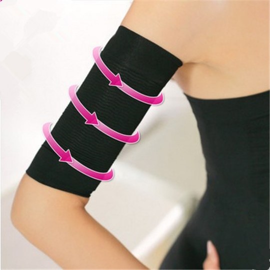Arm Slimming Sleeves to Cover Upper Arm Fat, Strong Compression Calf Sleeves to Slim down Arms, Reduce Thick Arms, Butterfly Arms, Say Goodbye to Muscles