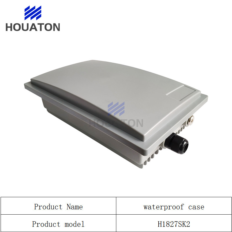 Rectangular grey bridge housing IP67 waterproof base station