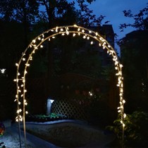 New solar light outdoor LED color light string outdoor super bright home waterproof lantern lawn garden courtyard