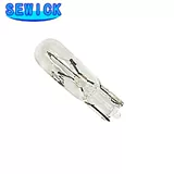 Белый 500pcs W2W T5 12 В 1,2 Вт автомобильная галогенная лампа Lig Lig Lig