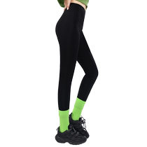 Catman Down Shark Pants Womens Velvet Thickened Outerwear Autumn and Winter 2024 New High Waist Belly Controlling Butt Lifting Barbie Pants