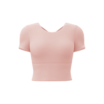 Кошка человек йога одежда женщина с грудной подушкой Летняя скорость сухие Прати тренинг бег спортивные короткие рукава блузы фитнес футболка