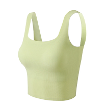 Catman tube top underwear beautiful back inner wear fruit green suspender belt chest pad womens summer new thin small vest for outer wear