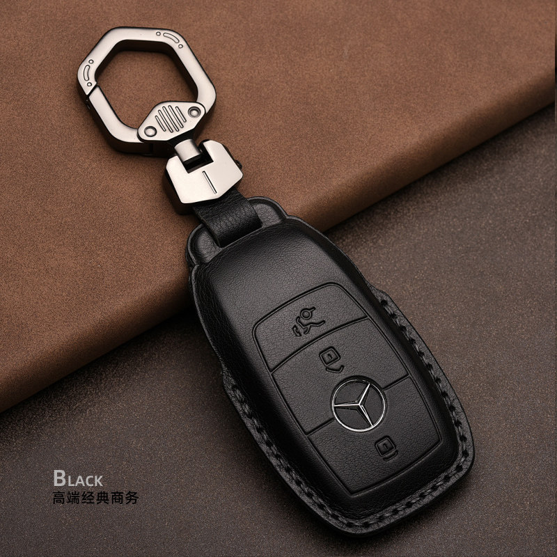 Brunswick S-Class GLS Key Case S320L S350L Leather Key Case S450 S560 680 Shell Buckle