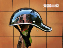 Battery car helmet mens summer electric car womens small retro harley helmet lightweight breathable motorcycle half helmet