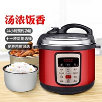 2021 new voltage power cooker electric rice cooker integrated net red home 2 people to three two-in-one electric use small size small