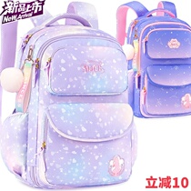 twelve Horoscope School Bag Girl 3-6 Grade Princess Female Primary School Childrens Super Light Spine Cute Backpack