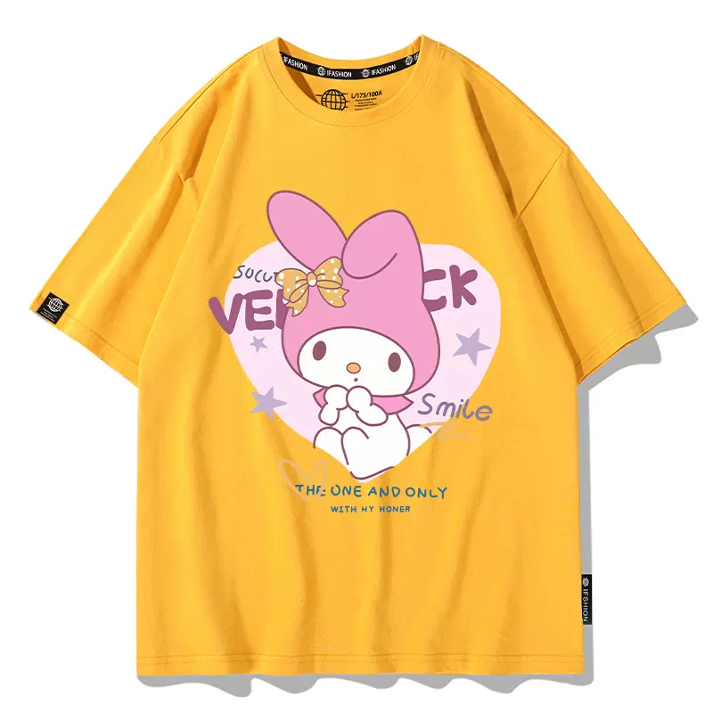 Sanrio, Hello Kitty, летняя футболка с коротким рукавом
