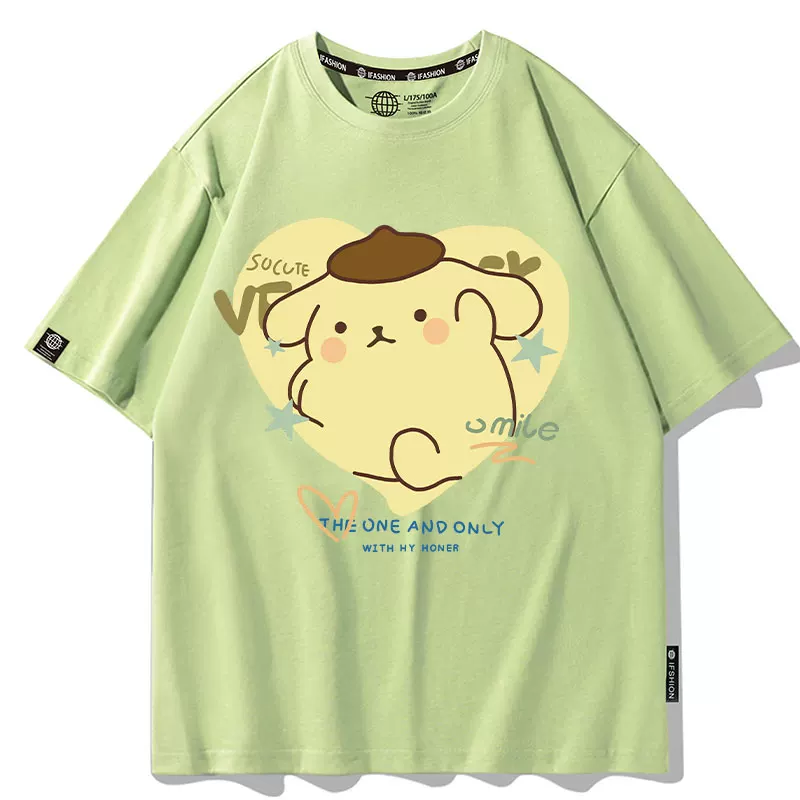 Sanrio, Hello Kitty, летняя футболка с коротким рукавом