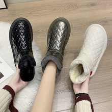 软面雪地靴女冬季新款保暖短靴加绒短筒棉靴
