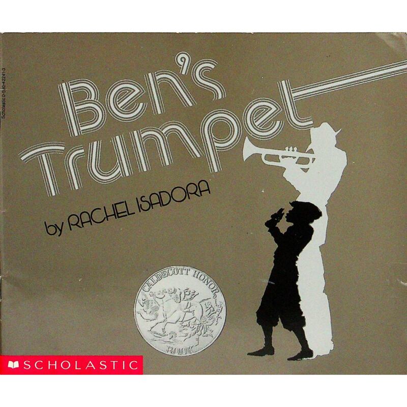 The Caldecott Honor Award-Winning Picture Book, Benstrumpet, Original English Edition by Rachel Isadora, Black and White Silhouette Style, Jazz-Themed, Music Enlightenment, Dreams and Growth, Suitable for Children Aged 3-6 The Caldecott Honor Award-Winning Picture Book, Benstrumpet, Original English Edition by Rachel Isadora, Black and White Silhouette Style, Jazz-Themed, Music Enlightenment, Dreams and Growth, Suitable for Children Aged 3-6