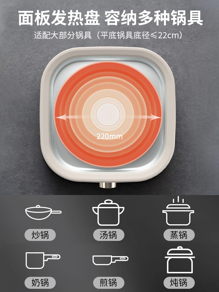 Joyoung Electric Hot Pot for Home Use, Multi-Functional, Large Capacity, Dual-Compartment, Electric Cooking, Frying, and Stir-Frying All-In-One Electric Hot Pot