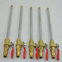 Germany and Japan import a large supply of real stone paint spray guns needles plastic bullet coating guns needle rods assembled valves