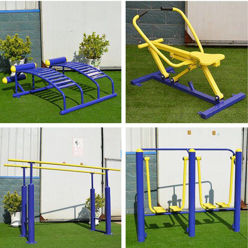 Outdoor Fitness Equipment Park Sporting Goods New Countryside Home Seniors Fitness Path Outdoor Community Square