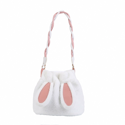 Плюшевый кролик, сумка, плетеный демисезонный набор материалов, DIY, связать своими руками, подарок на день рождения