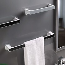 Rack of hanging towels free of punching hair towel rack free of punch toilet bathroom minimalist creative bath towel rack wall hanging