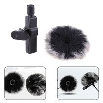 Wireless Collar Clip Microphone Windproof Outdoor Microphone