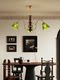 American-Style Mid-Century Living Room Chandelier, South Asian Style, Simple and High-End, Full-Spectrum Eye-Protecting Lamp, New Master Bedroom Lighting Fixture