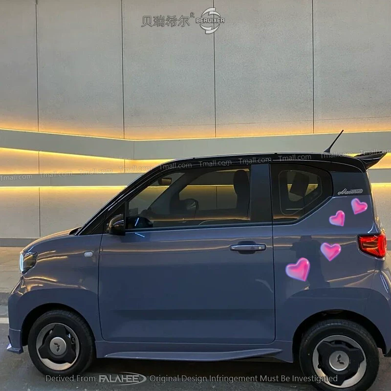 Cartoon sticker, waterproof retroreflective helmet, electric car