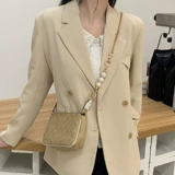 Совместимая цепь, сумка подмышку, бретели из жемчуга, аксессуар для сумки