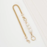 Совместимая цепь, сумка подмышку, бретели из жемчуга, аксессуар для сумки