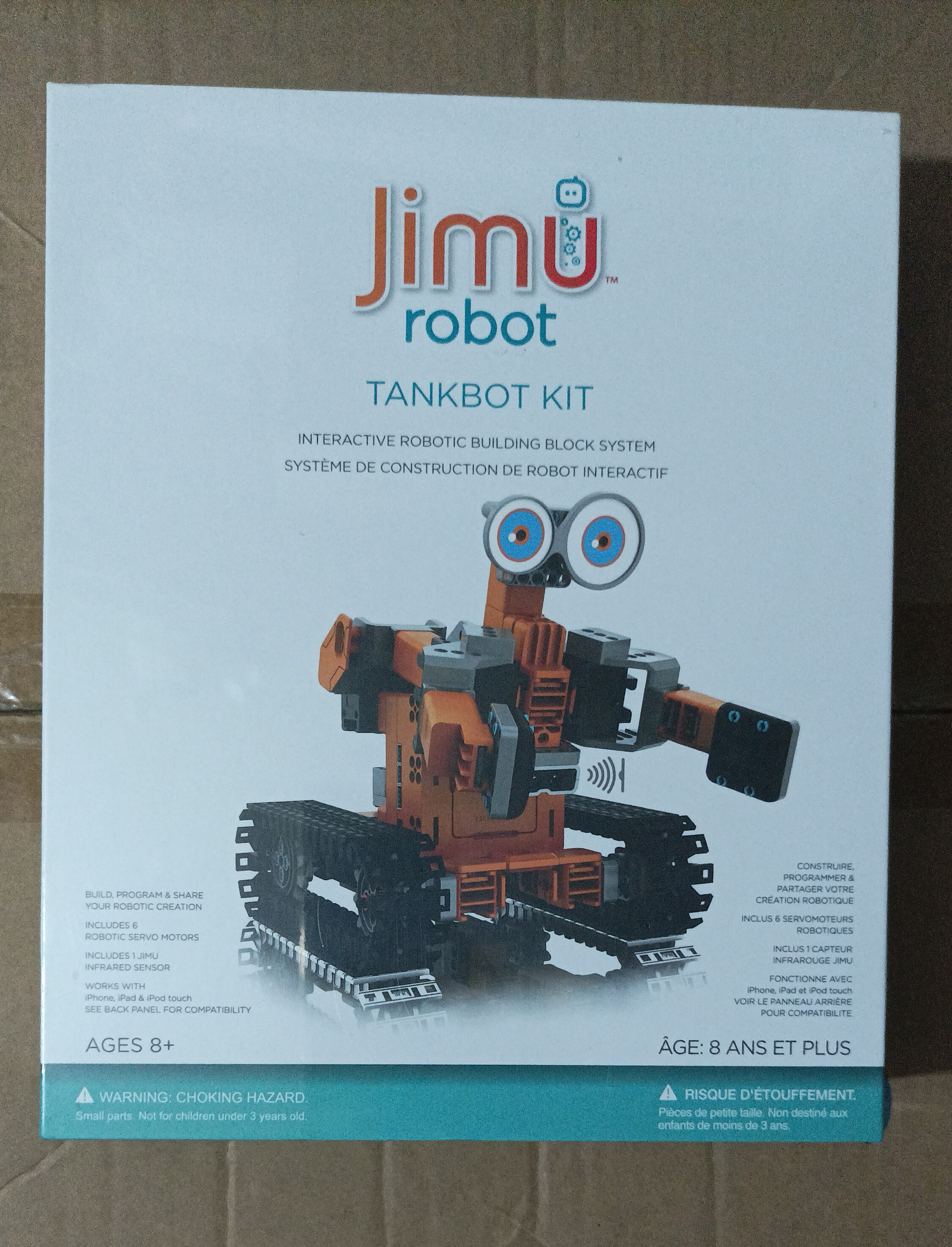 生日礼物智能编程机器人优必选瓦力机器人jimu robot/TANKBOT KIT评价